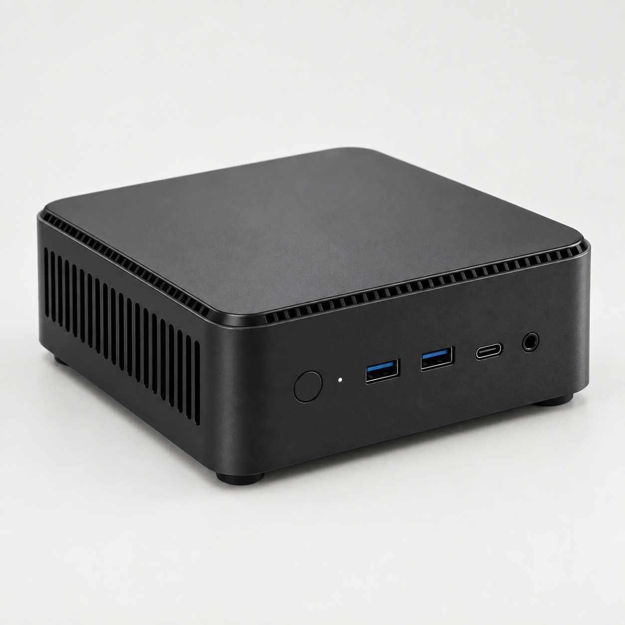 Mini PC compacto utilizado como servidor local